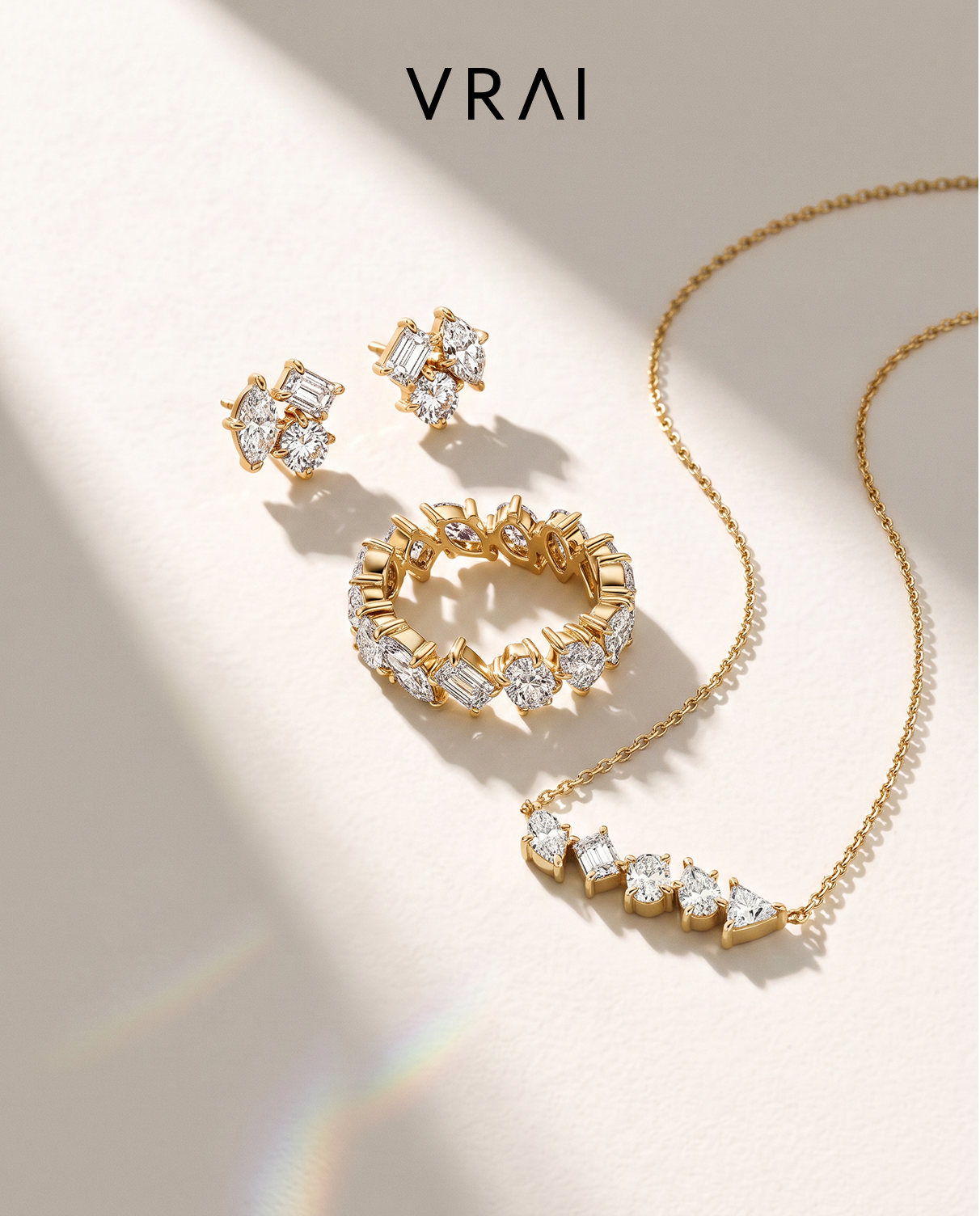 Elevate your style this fall with the latest designs featuring VRAI created diamonds. 