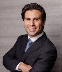 Dr. Schneider in a suit