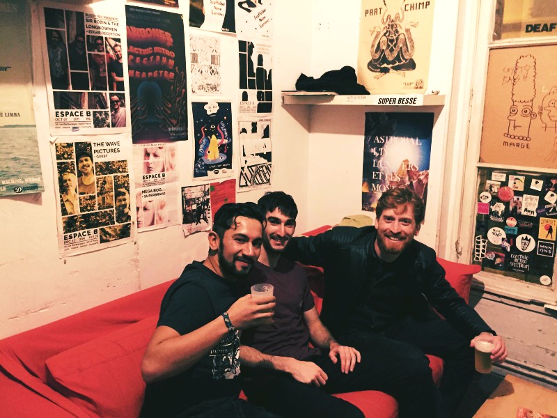 backstage Espace B concert Cat Rodeo