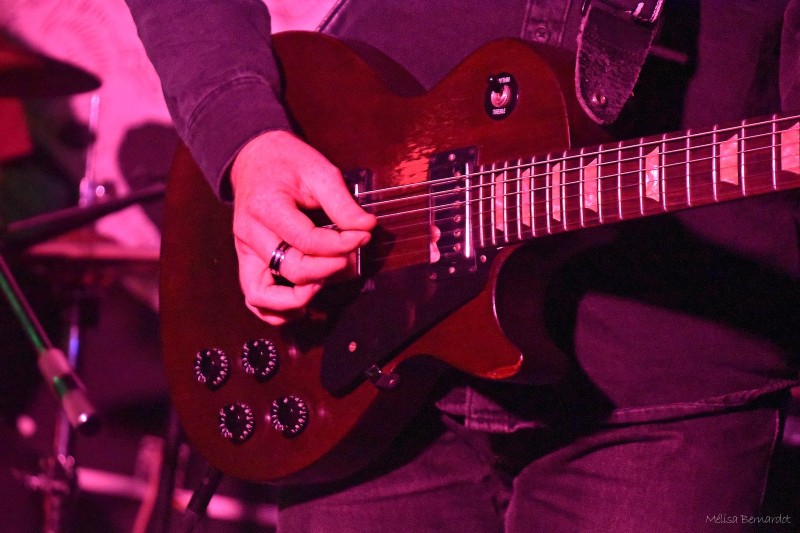 Electric guitar of rock band Cat Rodeo