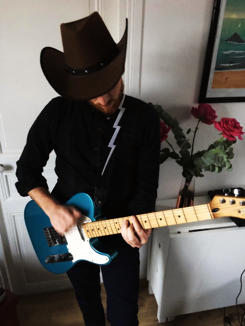 Jimmy guitarist of rock band Cat Rodeo