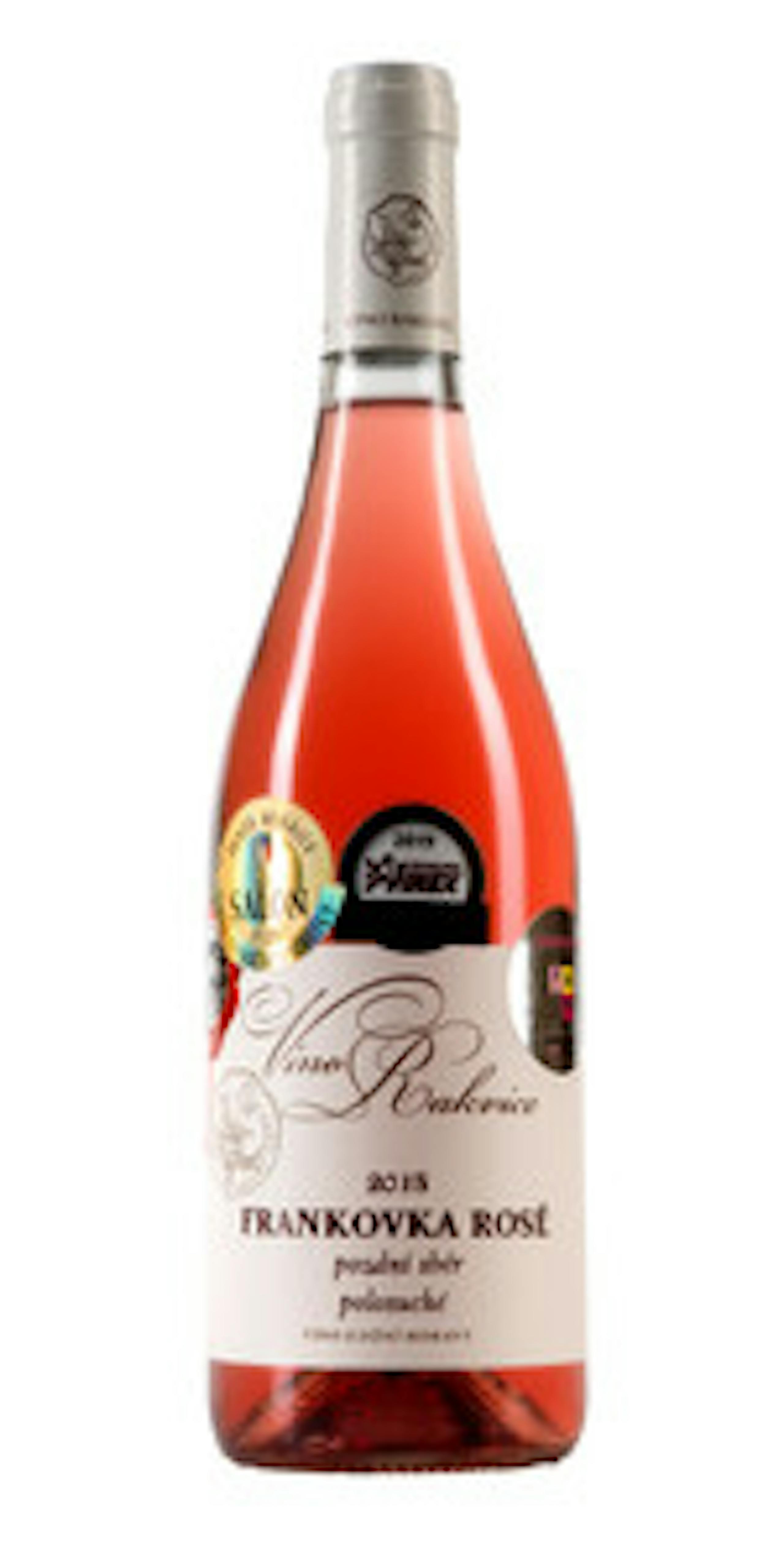 Frankovka rosé 2018 pozdní sběr
