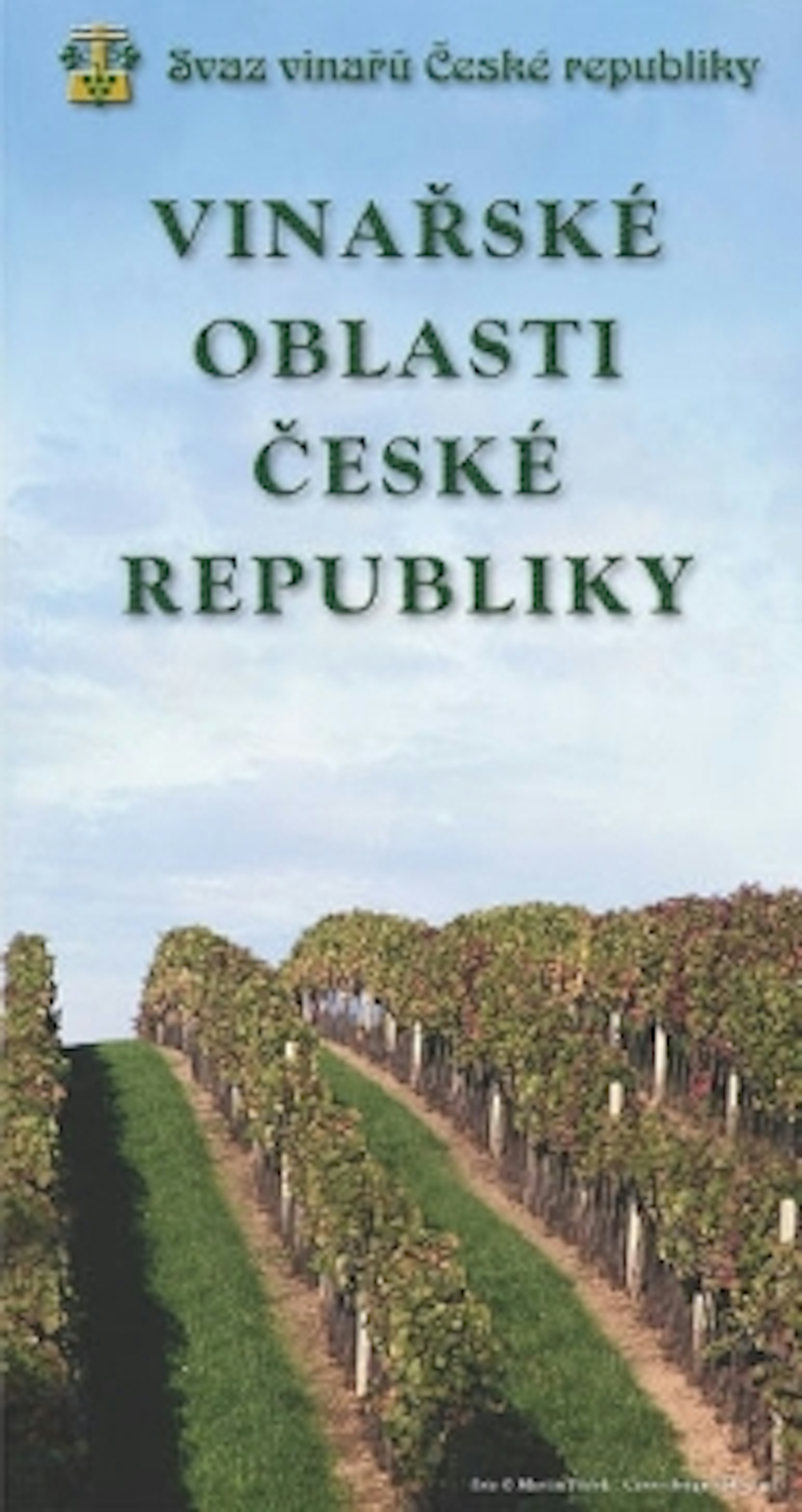 Mapa vinařských oblastí České republiky