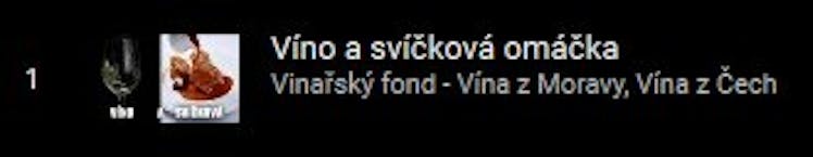 Víno a svíčková omáčka 