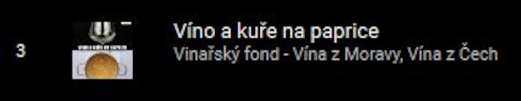 Víno a kuře na paprice 