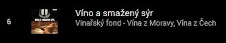 Víno a smažený sýr 