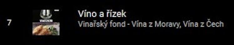 Víno a řízek 