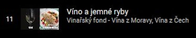 Víno a jemné ryby 