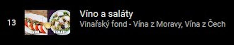 Víno a saláty 