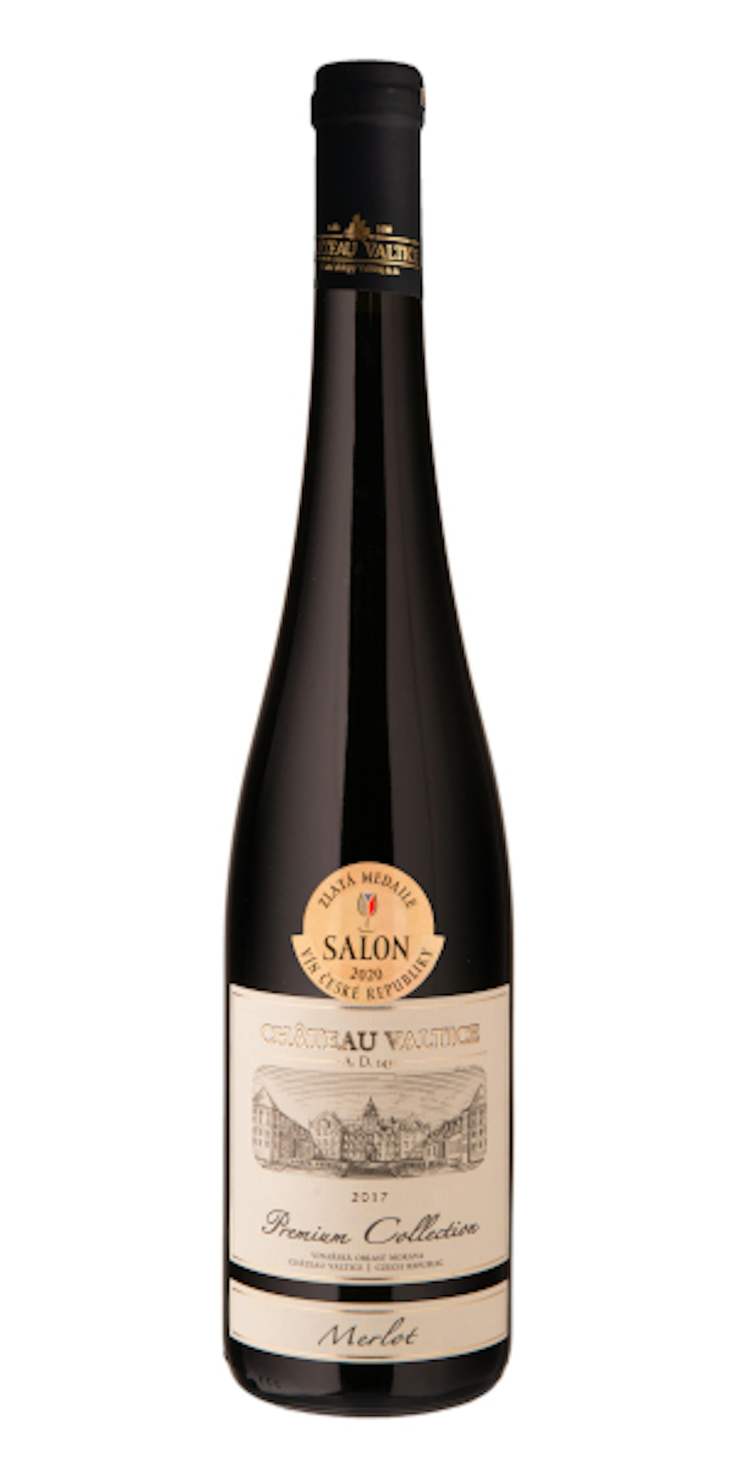Merlot 2017 výběr z hroznů, barrique Premium Collection