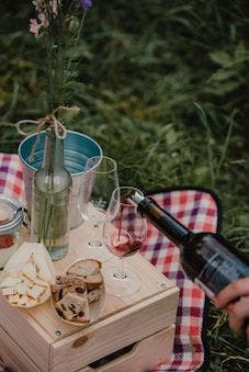 Piknik pod širým nebem s degustací vín