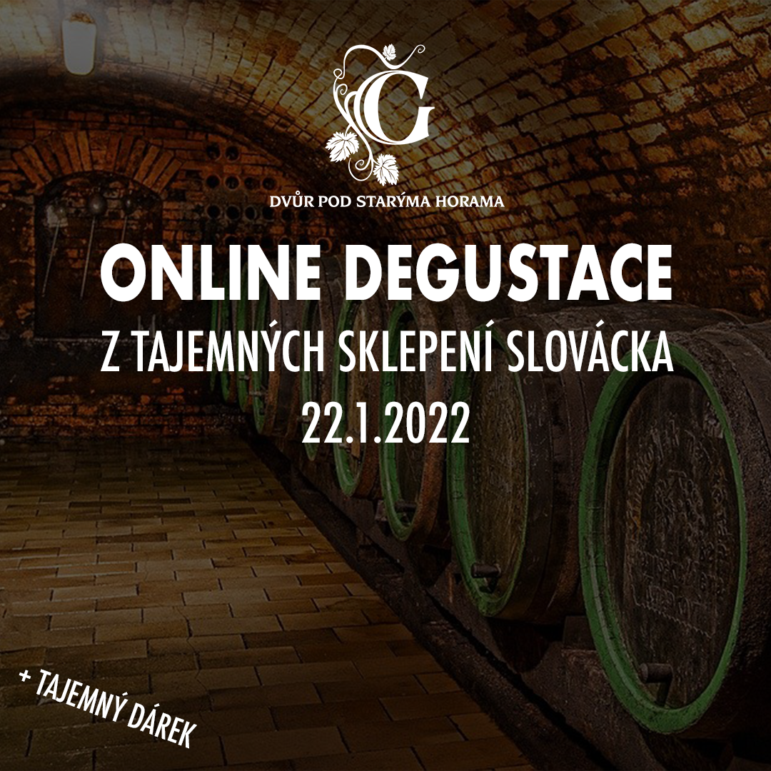 Online degustace z tajemných sklepení Slovácka | Boršice (okres Uherské Hradiště) | 22. 1. 2022