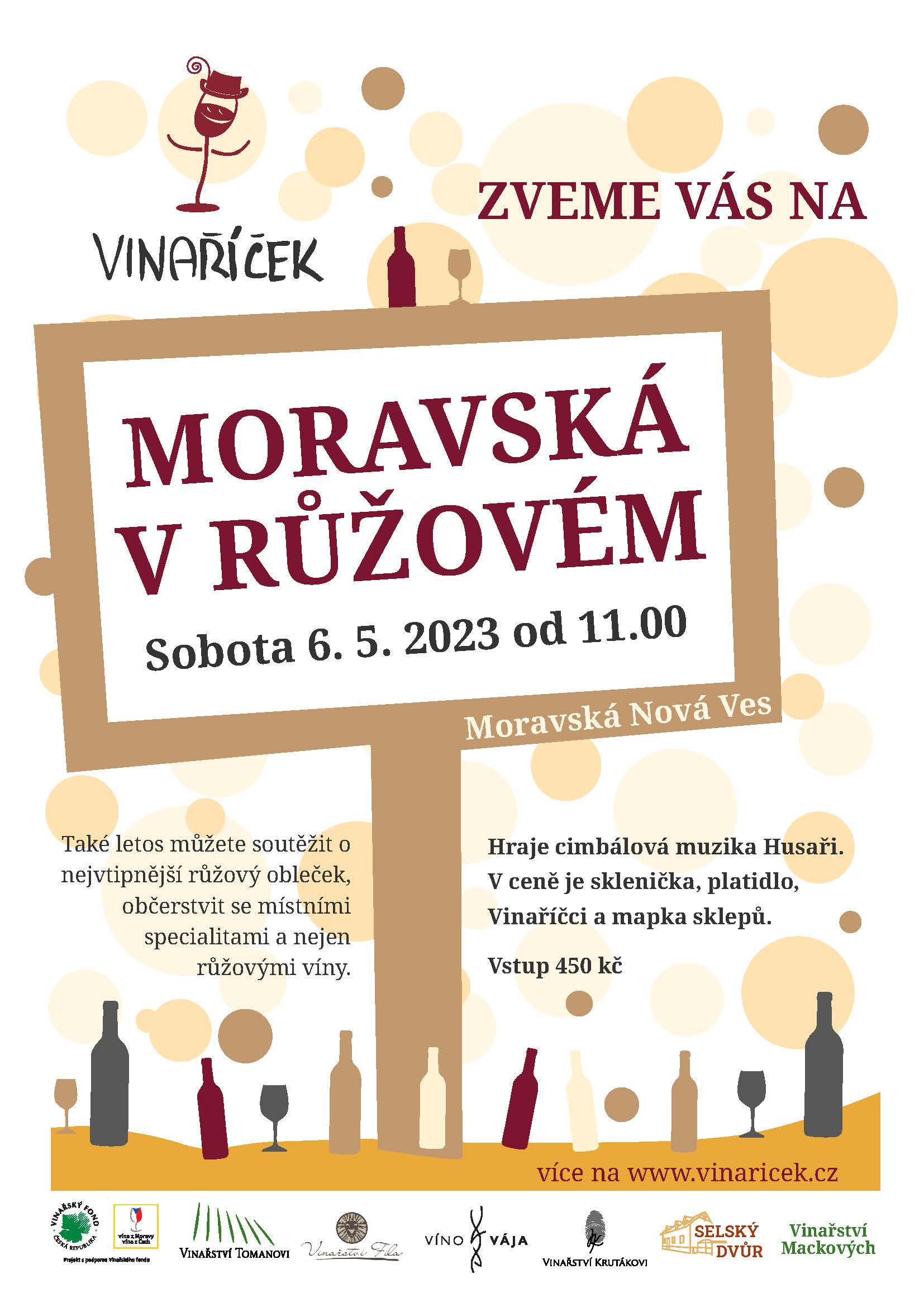 Moravská v růžovém | Moravská Nová Ves | 6. 5. 2023