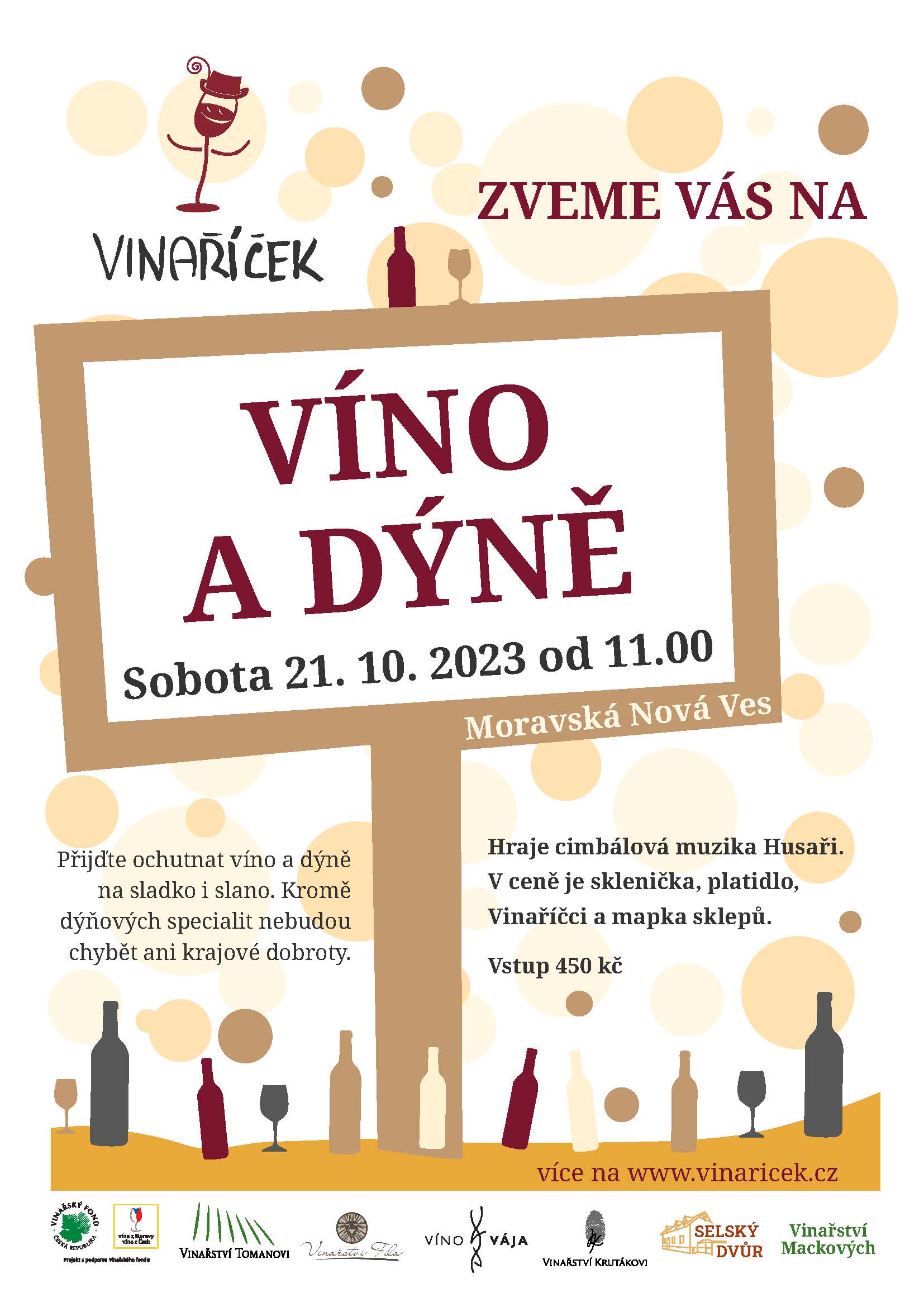 Víno a dýně | Moravská Nová Ves | 21. 10. 2023