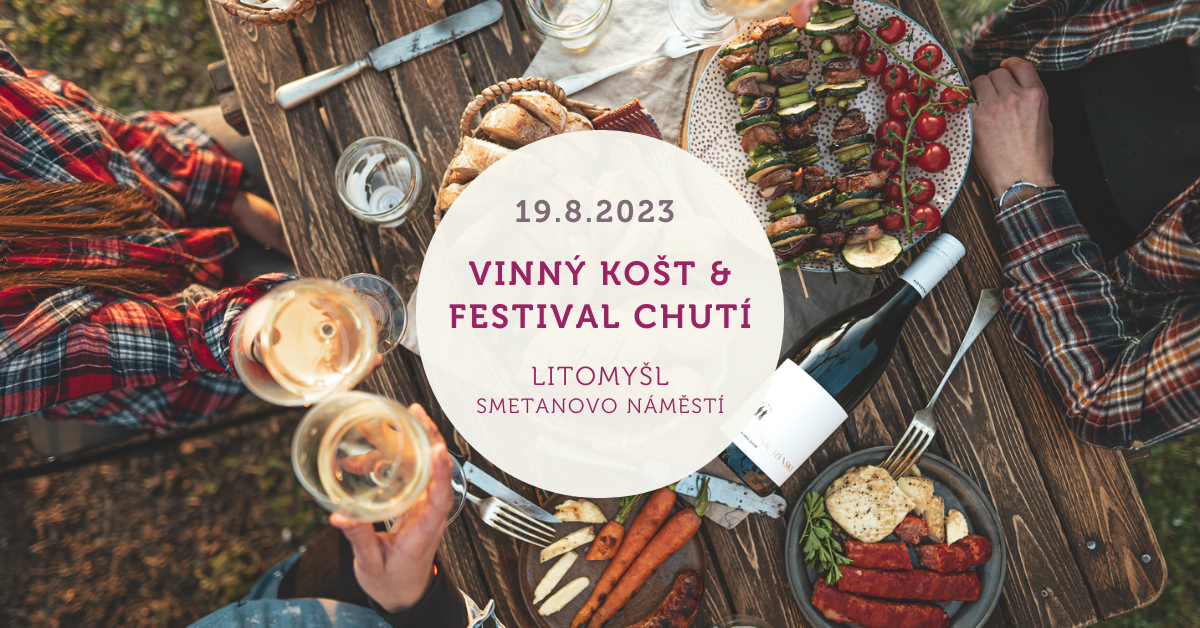 Vinný košt & festival chutí v Litomyšli | Litomyšl | 19. 8. 2023