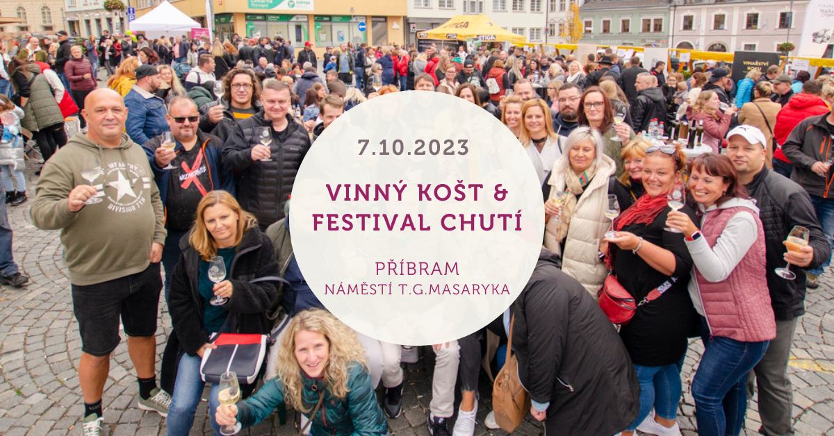 Vinný košt & festival chutí v Příbrami | Příbram | 7. 10. 2023