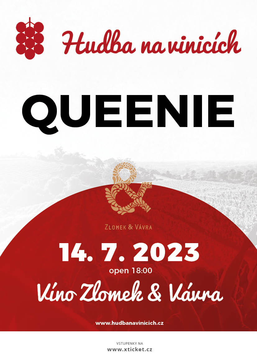 Hudba na vinicích 2023 - Queenie - Boršice u Blatnice | Třebívlice | 14. 7. 2023