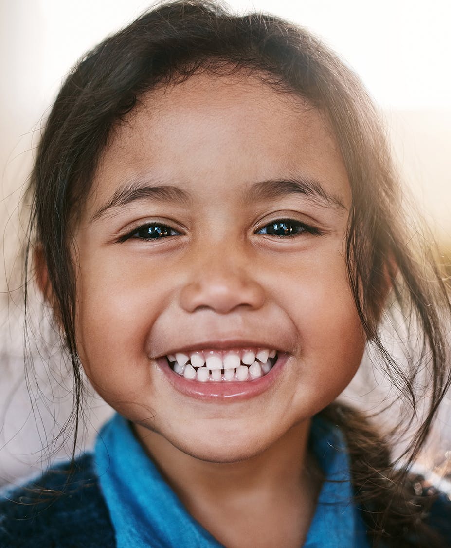 child smiling