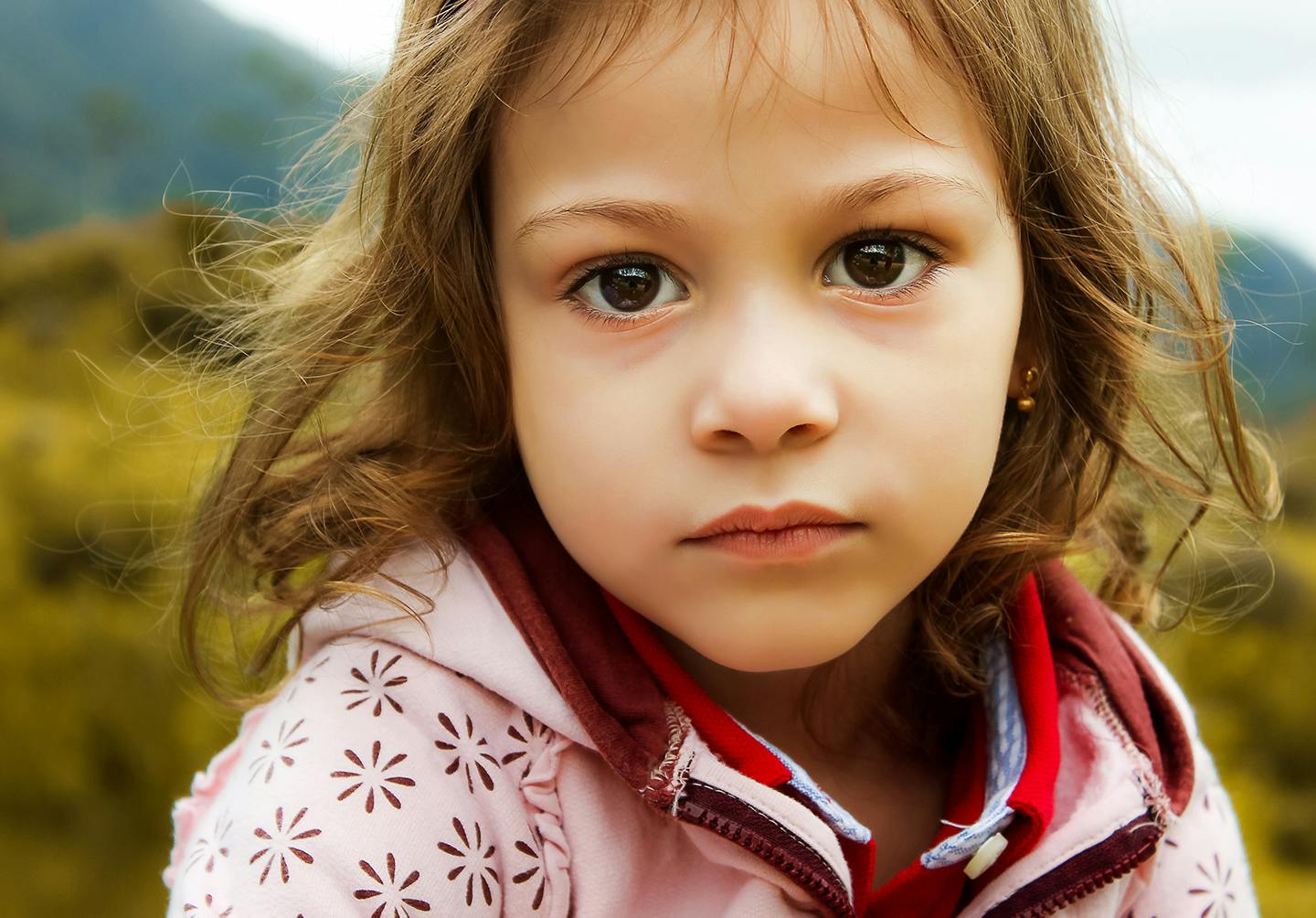 child smiling