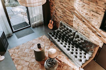tinyhouse leren bank