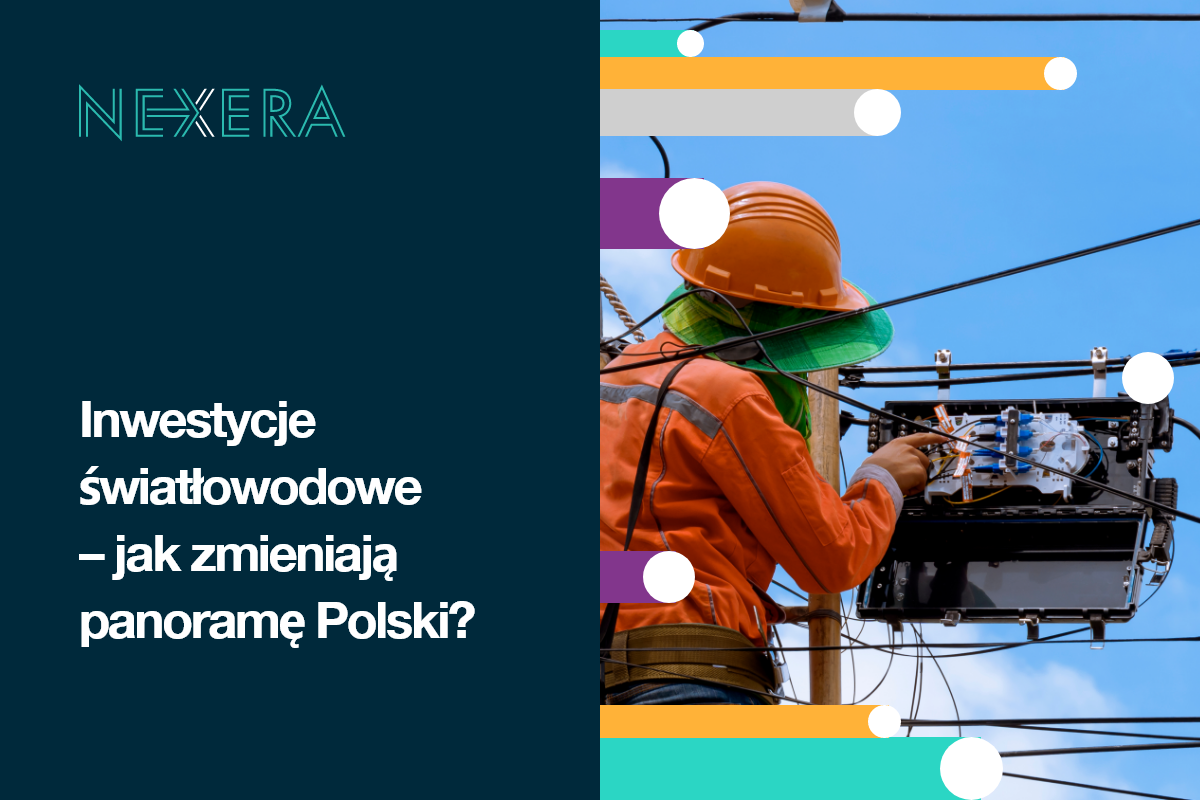 monter światłowodu pracujący przy jego instalacji