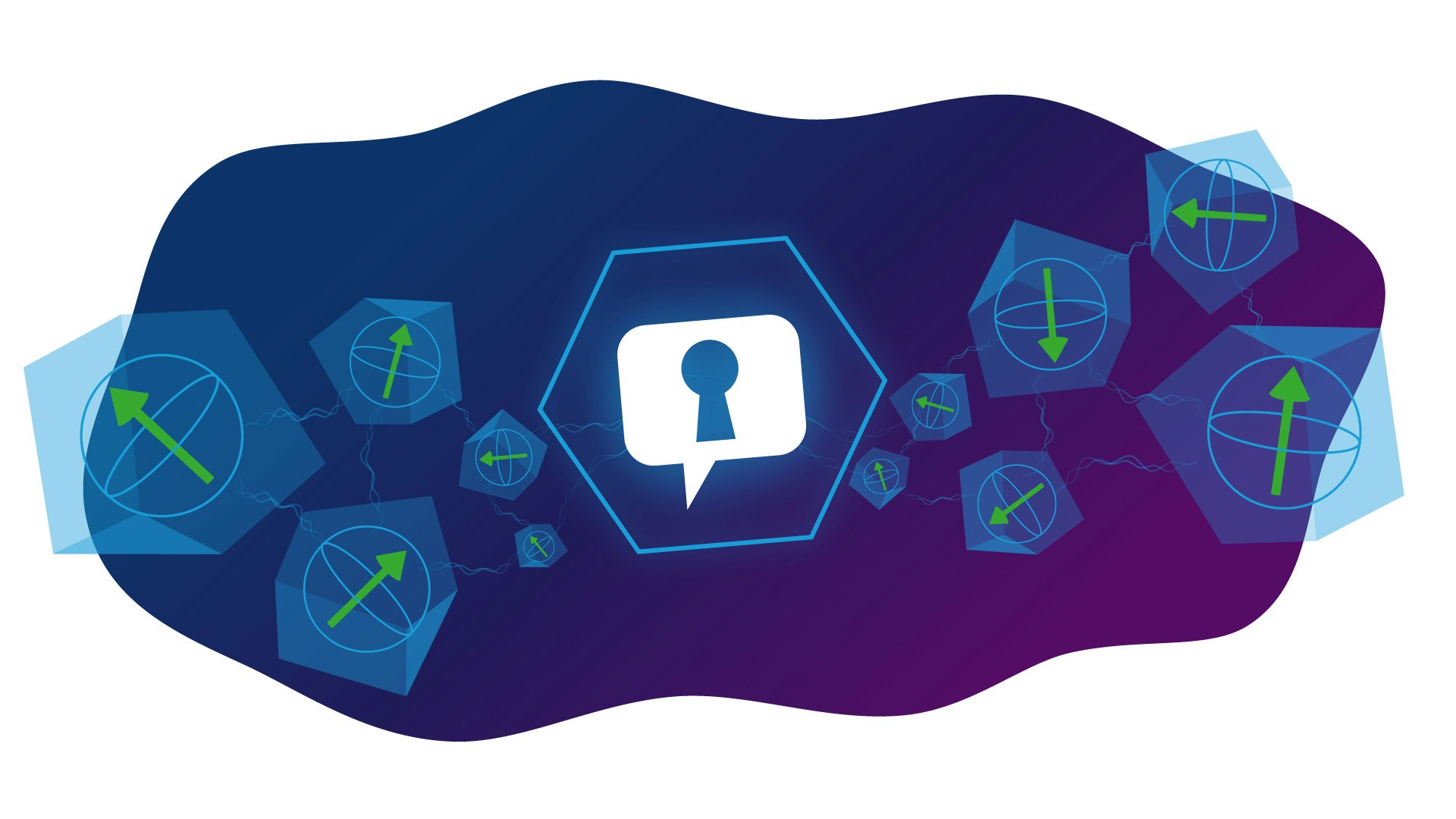 Quantum Network Explorer (QNE) - Password identification