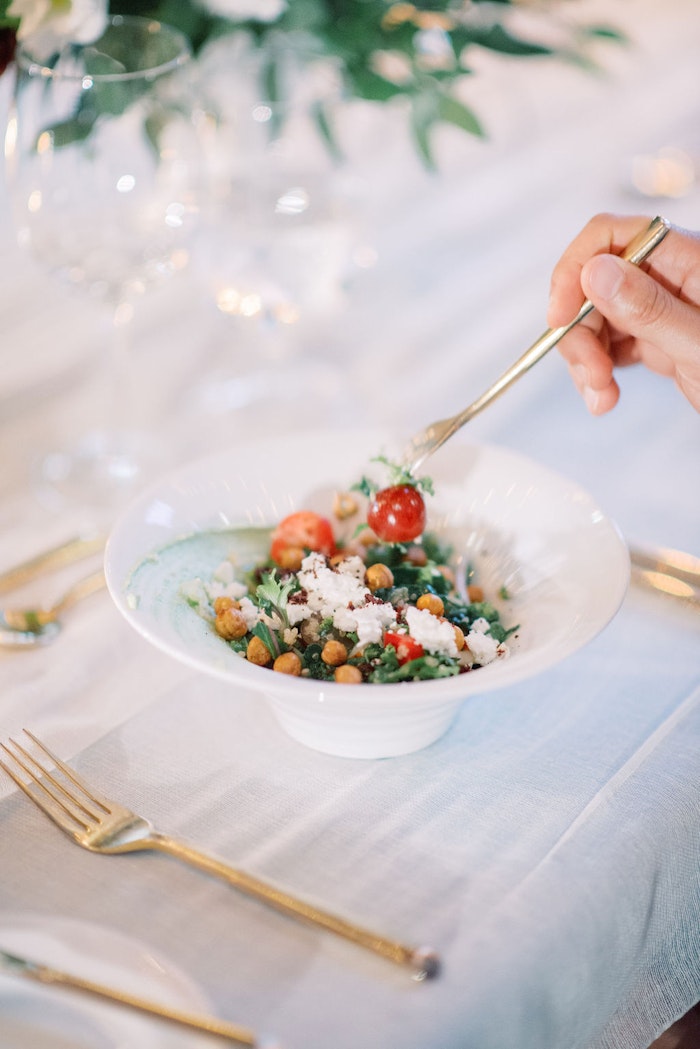 Wedding reception catering by Food Dudes at Steam Whistle Roundhouse Toronto wedding