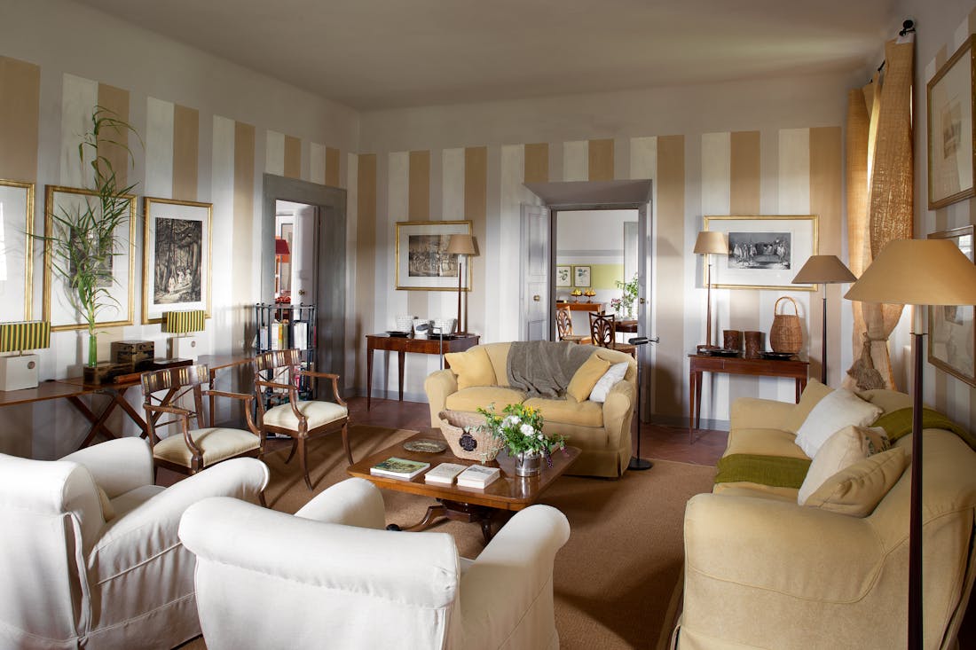 Living Room, ground floor One of the living rooms on the ground floor.