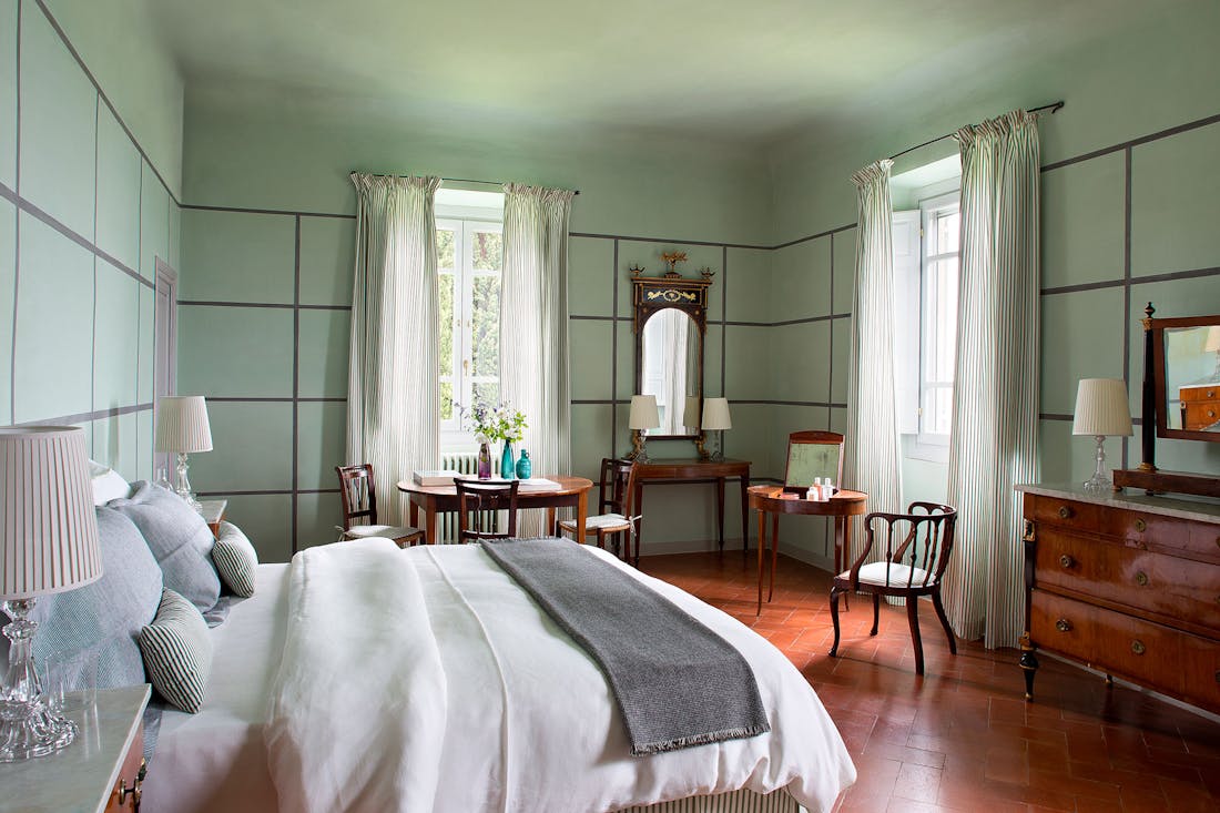 Double Bedroom - First Floor One of the four double bedrooms in the first floor of Villa Tavernaccia