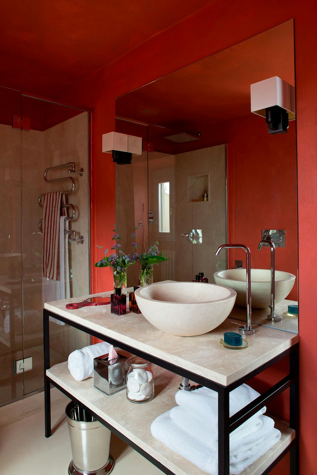 Fourth bathroom Fourth bathroom on the first floor of Villa Tavernaccia