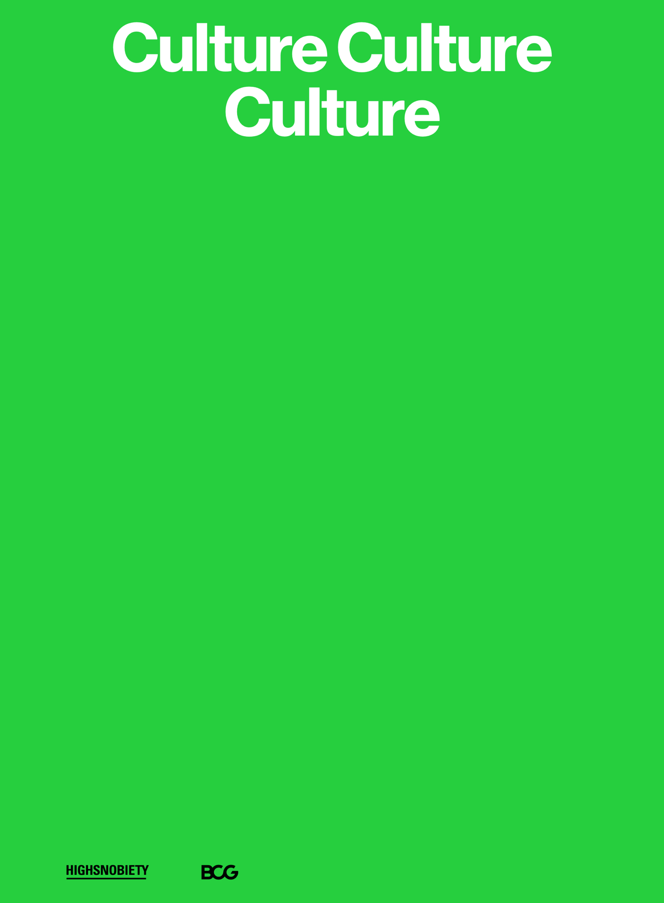 Culture, Culture, Culture white paper cover art