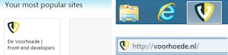 favicon in ie