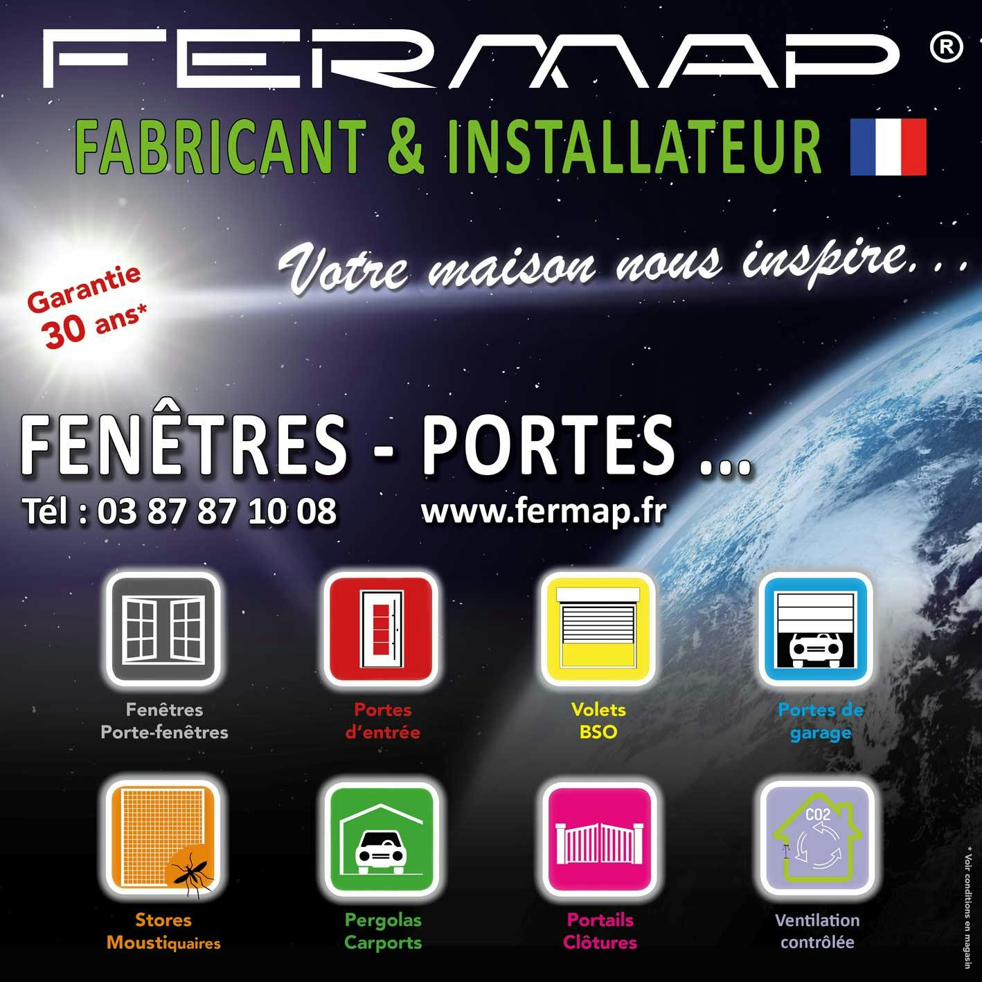 Carte de visite de Fermap au Technopôle de Forbach