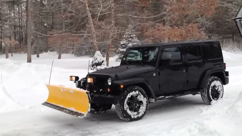 Why a Jeep Wrangler for Winter? Because You Can't Plow With a Crossover - Car Talk Why a Jeep Wrangler for Winter? Because You Can't Plow With a Crossover - Car Talk
