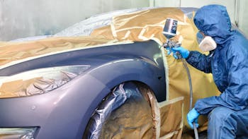 Professional car painting