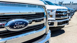 A Local Ford Car and Truck Dealership