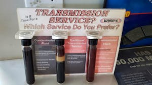 transmission fluid display