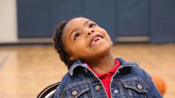 A girl at the Boys & Girl's Club of Jacksonville being interviewed for the video