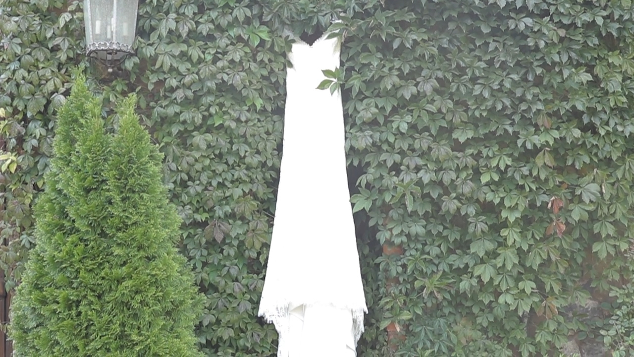 Nicole's Beautiful Wedding Dress