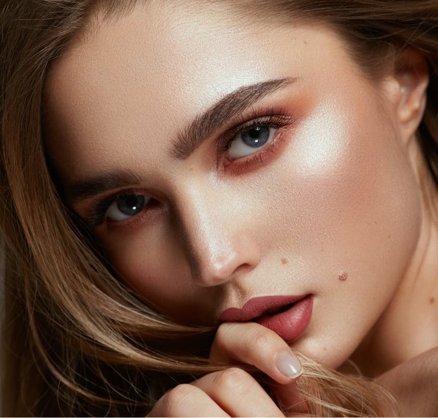 woman's face