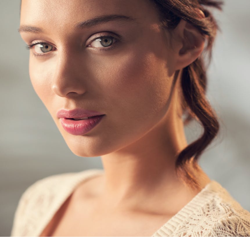 woman's face