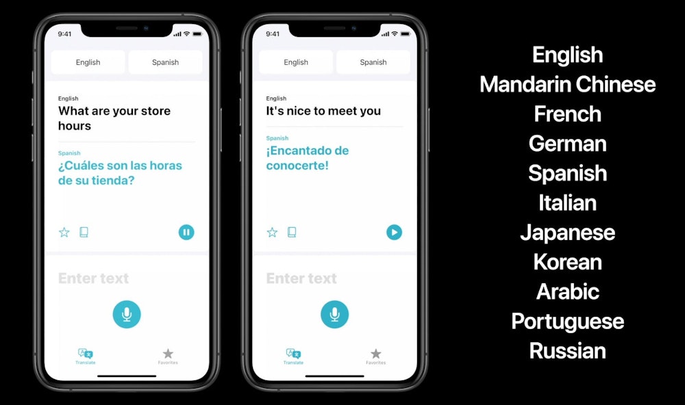 apple translate ios 14 vs google translate