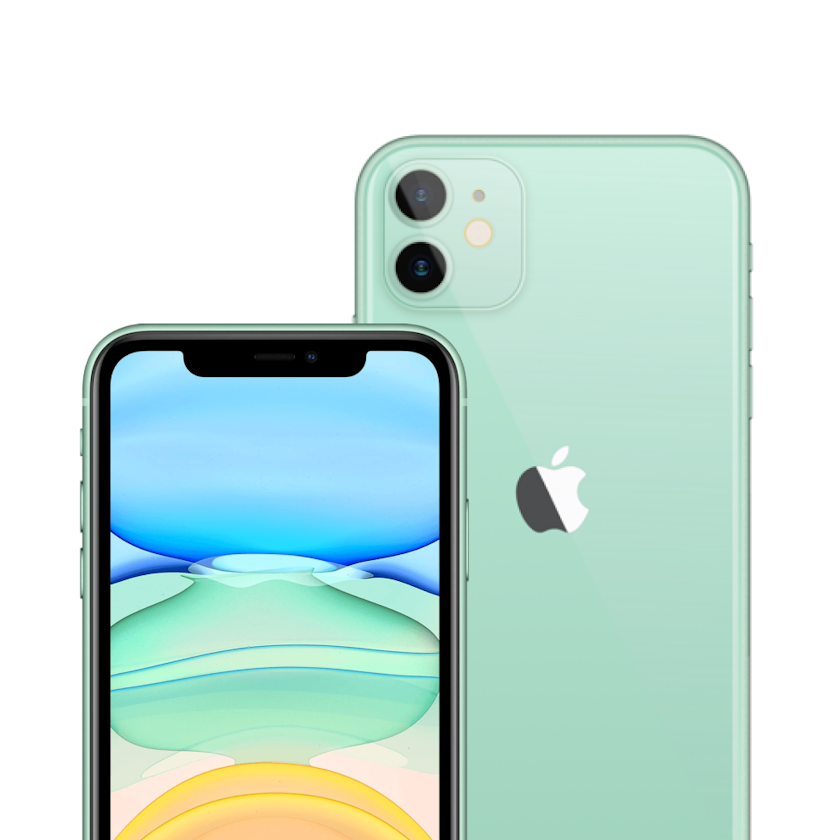 Pastel green iPhone 11