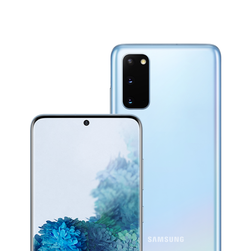 Blue Samsung Galaxy S20 5G