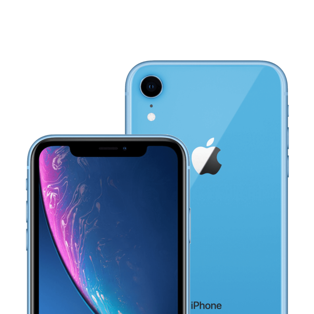 Blue Apple iPhone XR