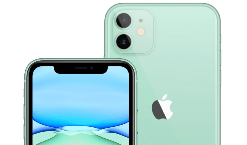 A mint Apple iPhone 11