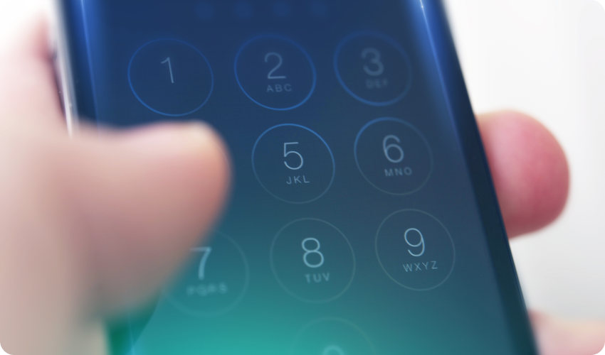 Mobile phone keypad