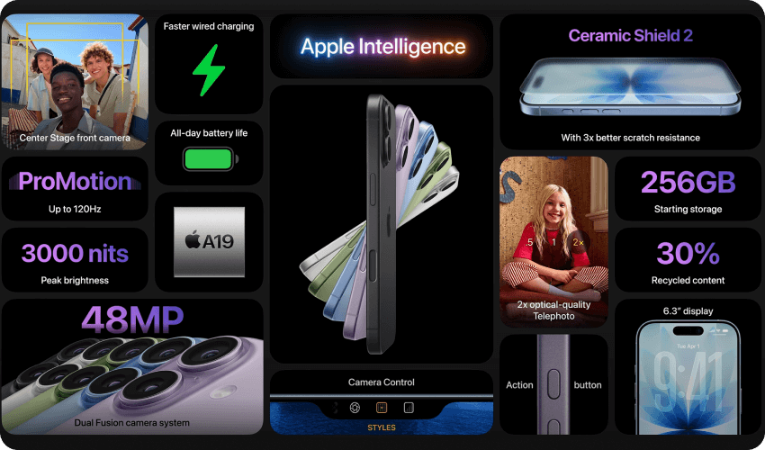 iphone 17 specification highlights