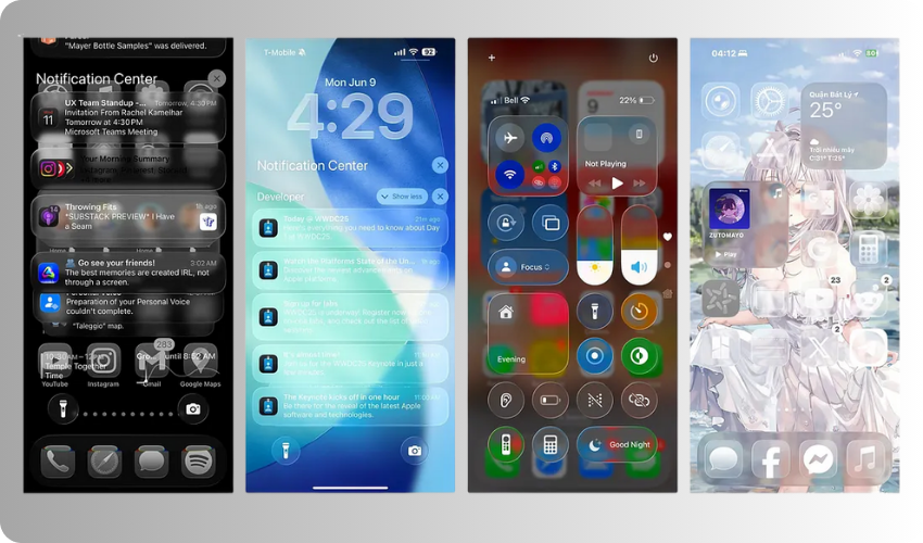 Accessibility issues on iOS 26 Liquid Glass.