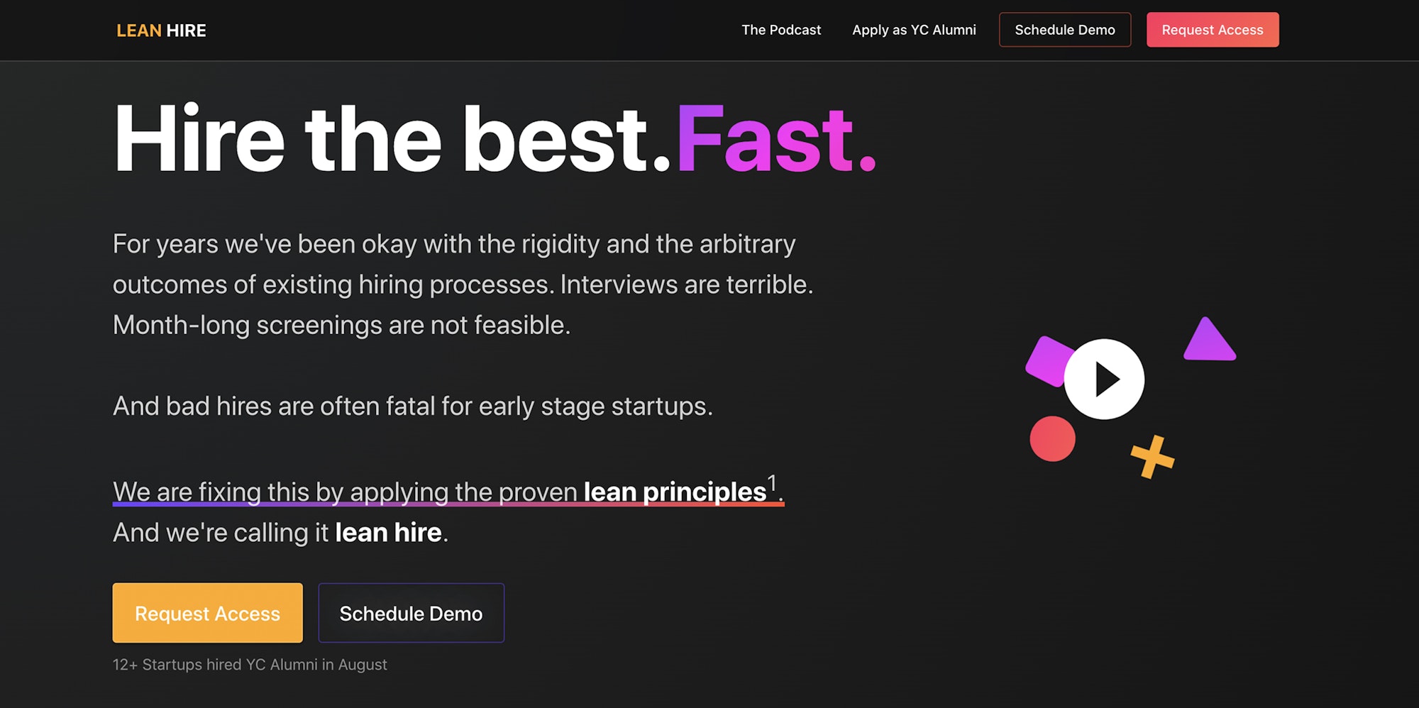 Cover Image for The Lean Hire